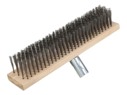 Cepillo de limpieza de alambre resistente Slowmoose de 40 cm