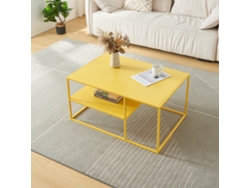 Mesa de centro Solund rectangular acero [EN.CASA]