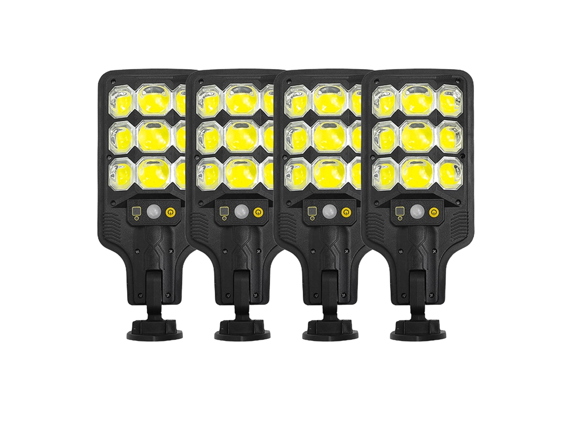 2026-luz Solar Super Brillante Para Exterior Con Sensor De Movimiento Pir, Ip65 Impermeable Y Control Remoto