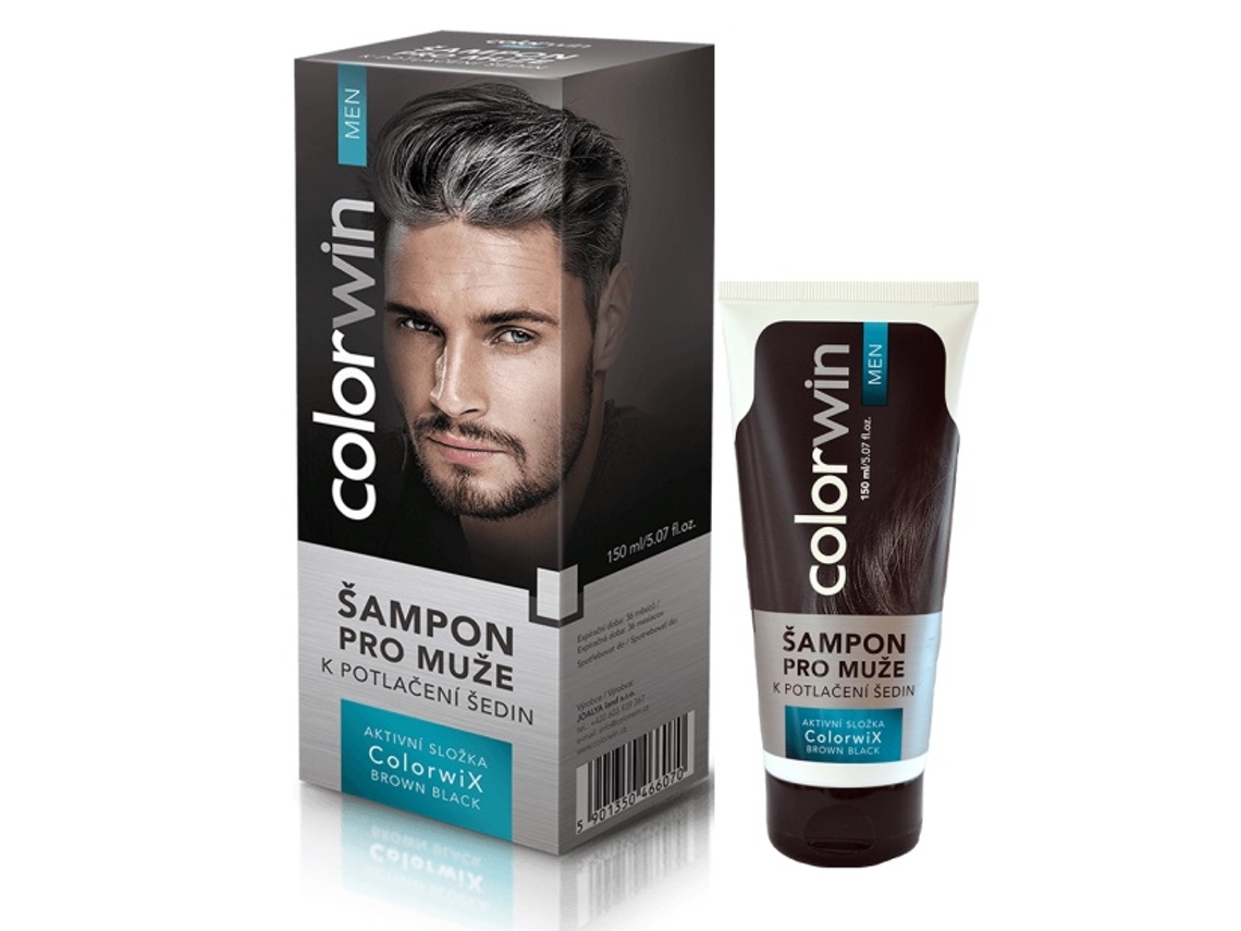 Champú antiedad para hombres, reduce las canas, 150 ml Colorwin