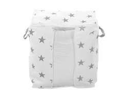 KOFIHETY Bolsa de Almacenamiento Plegable de TNT para Ropa, Mantas, Edredones y Ropa de Cama (Estrellas, S)