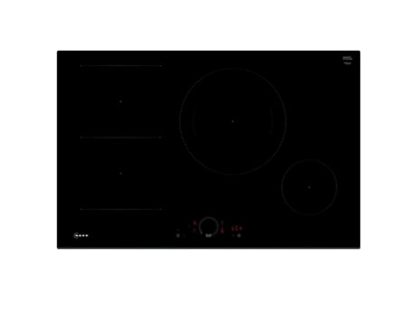 Placa de inducción 80cm 4 fuegos 7400w negra T58FHS1L0 - NEFF