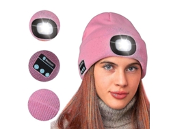 Gorro unisex Punto 2026 con Bluetooth, altavoces y luz LED para correr, regalo de Navidad para hombres y mujeres.