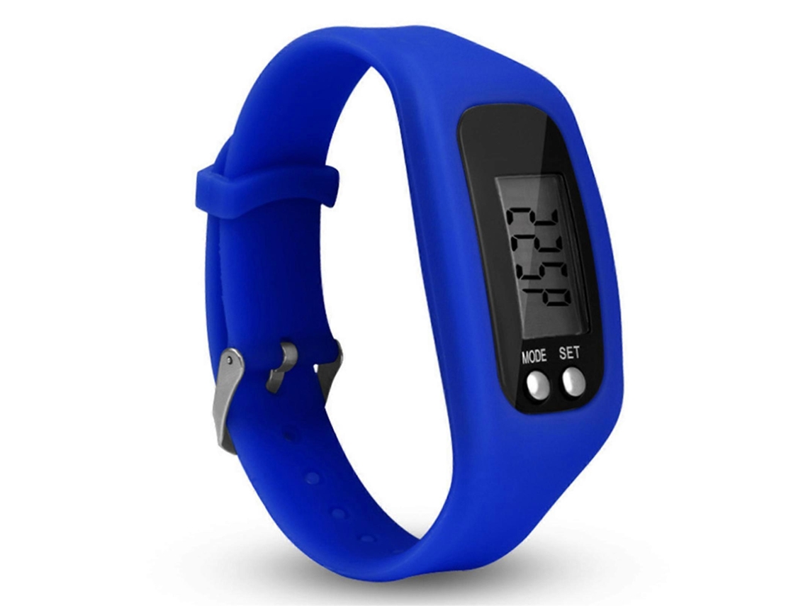 Reloj podómetro con pantalla LCD, funcionamiento sencillo, rastreador de actividad física para caminar, pulsera, contador de pasos digital Ly Ebike