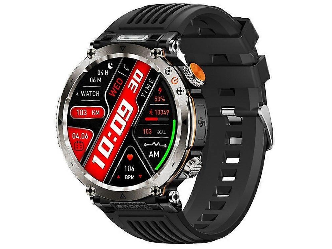 Reloj deportivo con correa de silicona de 1,7 pulgadas y brújula para monitorizar la salud. Ly Ebike