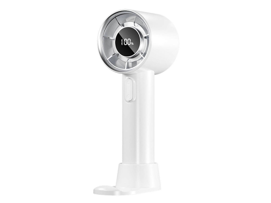 Ventilador Usb Con Pantalla Digital, Compacto, Silencioso, De Tamaño De Bolsillo Y Ligero.
