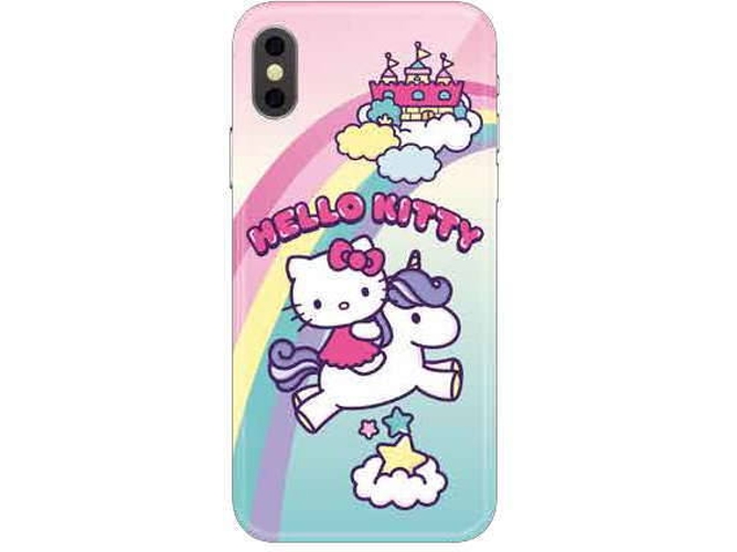 Carcasa iPhone X, XS HELLO KITTY Fantasy Multicolor