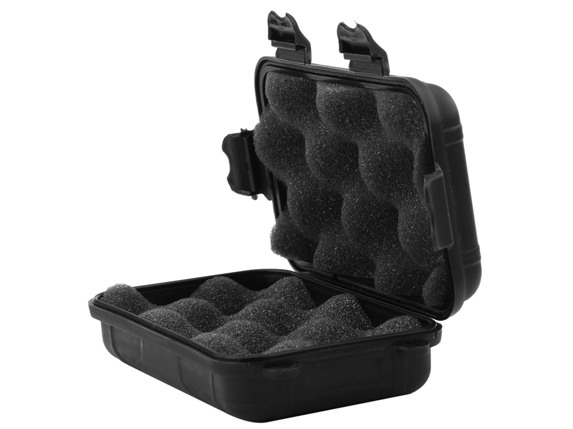 Caja De Almacenamiento Para Supervivencia Al Aire Libre, Impermeable Y Resistente A Los Impactos, Color Negro.