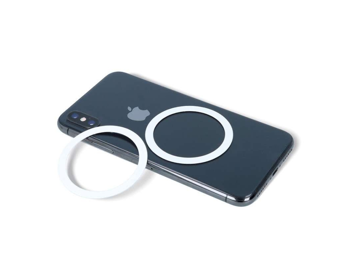 Aro Magnético De Carga Inalámbrica Blanco - Compatible Con Magsafe