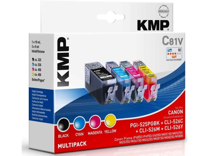 Cartucho de tinta KMP C81V