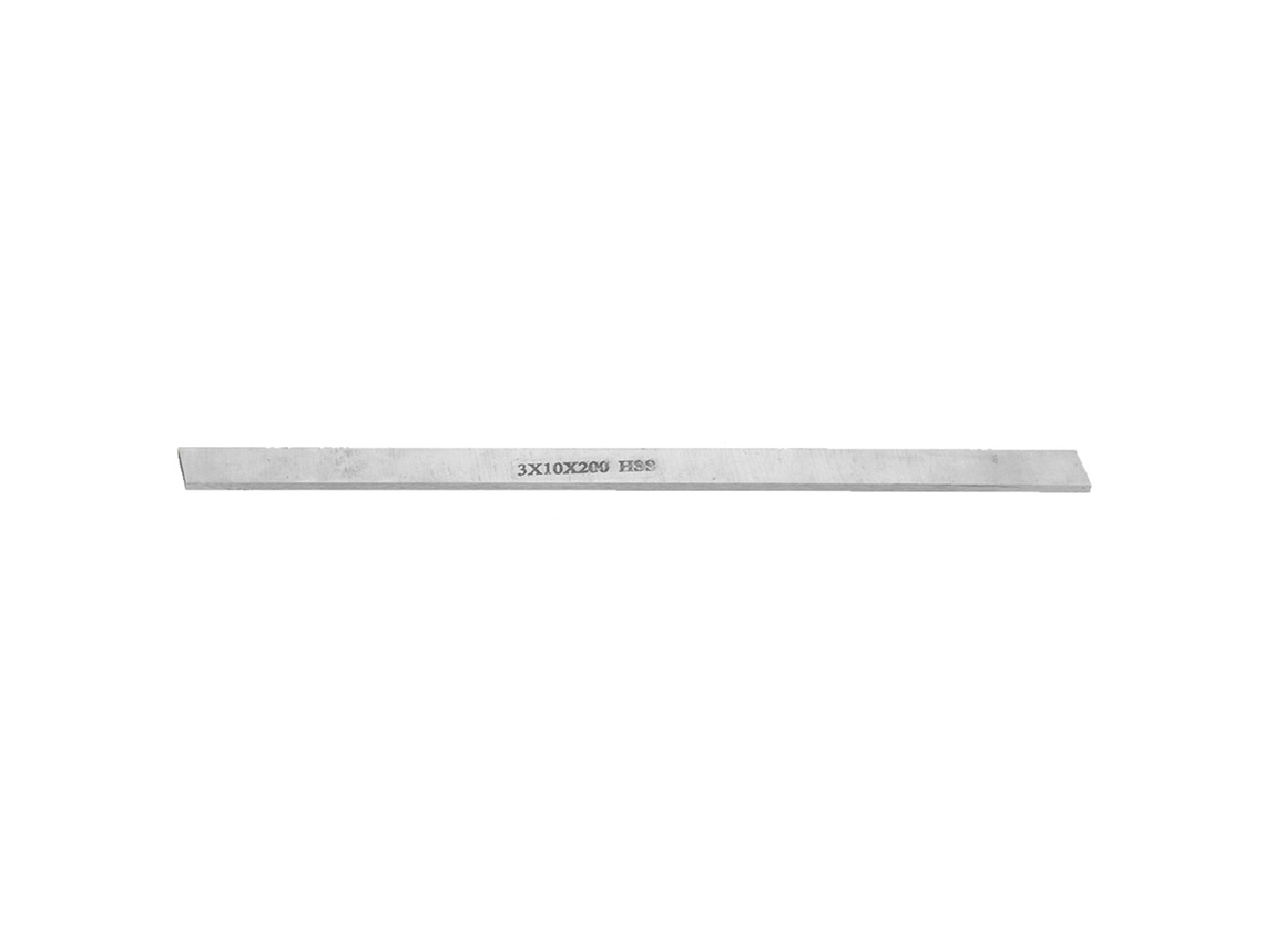 Ferramenta De Torneamento Hss Aço De Alta Velocidade Barra Quadrada De Aço Branco (3*10*200mm)