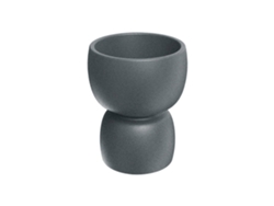 Maceta De Rotomoldeo Duala Round Granito Ø40x48
