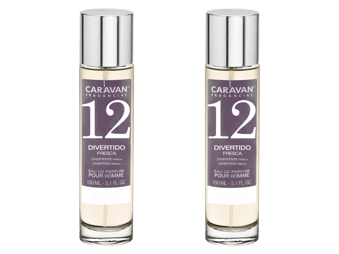 Set de 2 CARAVAN perfume de hombre nº12 - 150ml