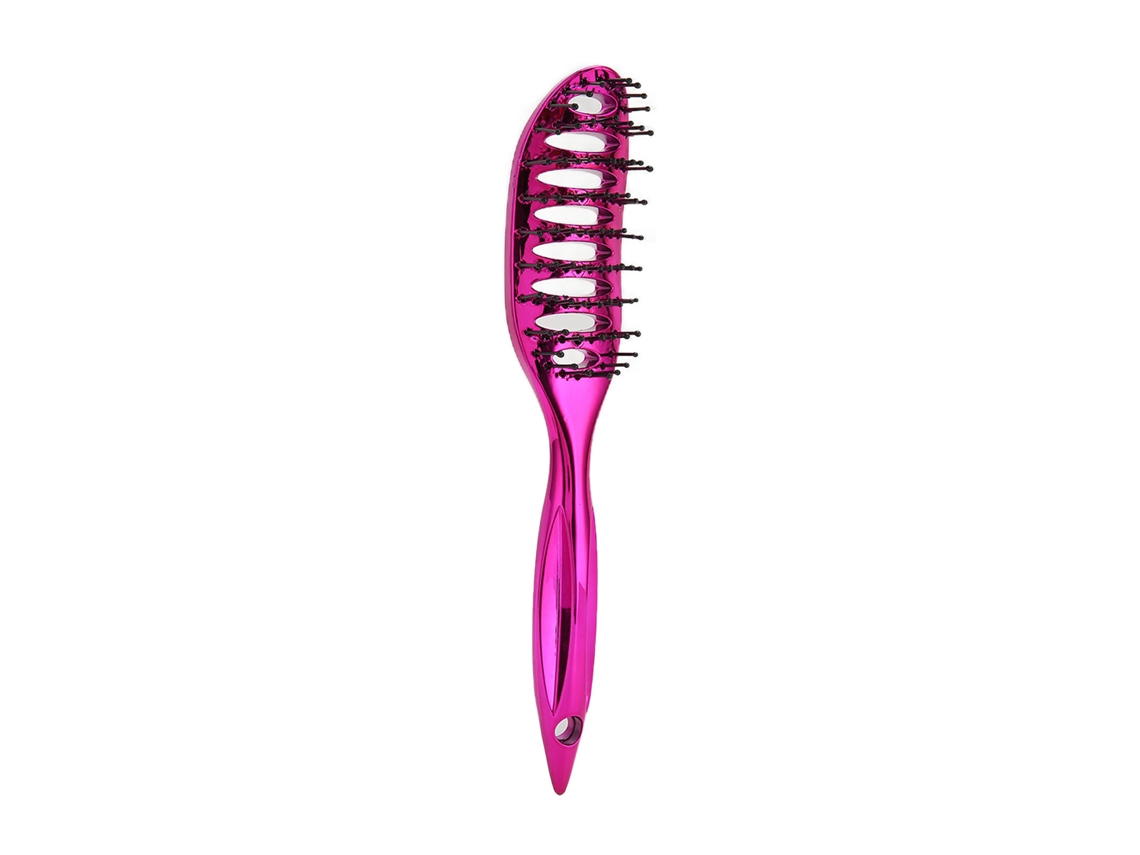 Peine Curvo Pequeño Para Desenredar Cabello Enredado, Confortable Y Resistente Al Calor