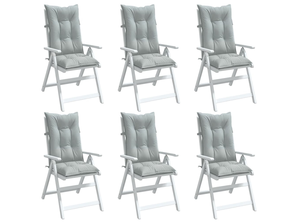 Cojines para silla alta (6 unidades, tela mixta, Dkd Home Decor)