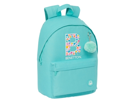 Mochila para Portátil BENETTON Letter (Verde)