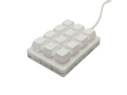 Teclado programable Macropad de 12 teclas con ajustes sencillos. Teclado pequeño para oficina. Teclado personalizable. Everley891