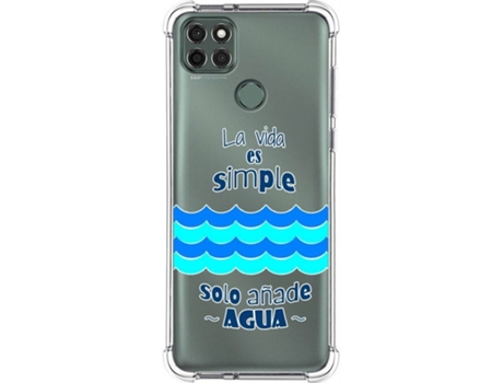 Carcasa Motorola Moto G9 Power TUMUNDOSMARTPHONE Agua Multicolor