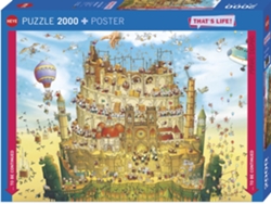 Puzzle 2000 Pcs Degano That is Life! High (9 años)
