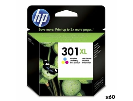 Cartucho de Tinta Original HP 301XL (Tricolor - HP DeskJet)