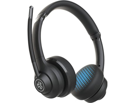 Auriculares Bluetooth JLAB Go Work (On Ear - Micrófono - Negro)