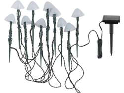 Iluminación Decorativa LUMI JARDIN (Blanco - Plástico - 3.8m)
