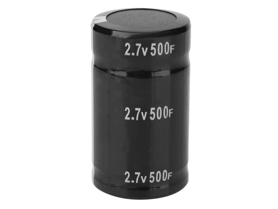 6 Supercondensadores Faradio Automotrices 2.7v 500f 35x60mm Para Batería De Estéreo De Automóvil Diy