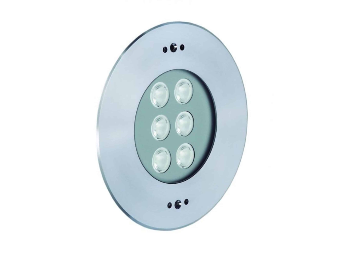 Foco LED para piscina de 180 mm, enfocado, 3000 K, IP68, 24 V, Lumina