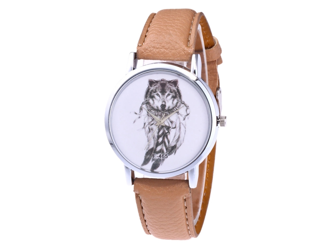 Reloj De Cuarzo Sencillo De Estilo Retro Informal Para Mujer Con Correa De Malla E15-w Blanco