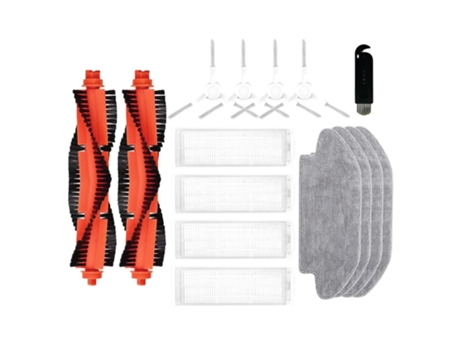Para xiaomi mijia mop 3c b106cn escova principal escova lateral filtro