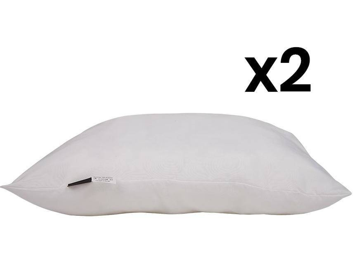 Juego 2 Almohadas VENTE-UNIQUE Morphee (Blanco - 60x60 cm)