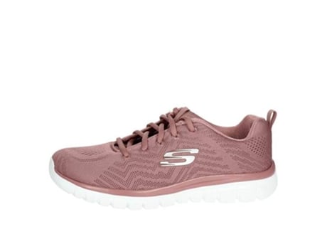 Zapatillas SKECHERS Graceful Get Connected Niña (38.5 - Rosa)
