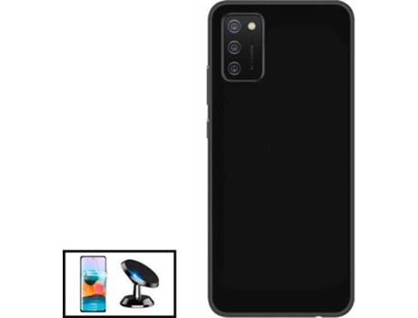 Kit Carcasa + Protector de Pantalla + Soporte Nokia G21 GIFT4ME Negro