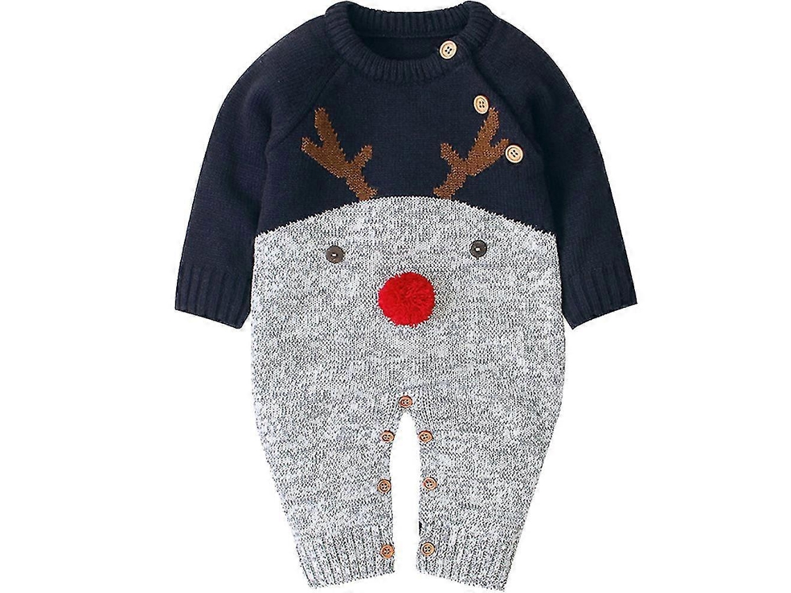 Suéter navideño para bebés y niños, ropa infantil de manga larga, bonito suéter infantil para regalar en Navidad. Hengjian