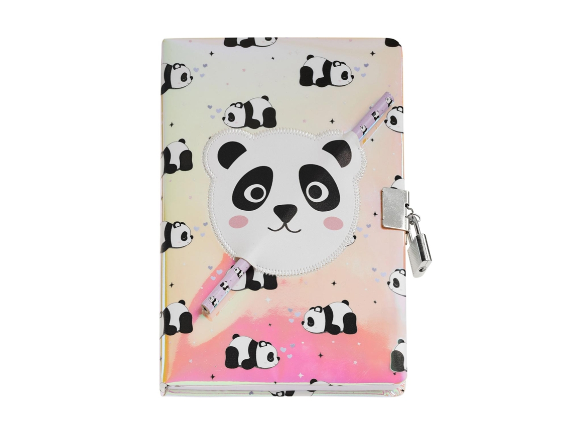 Diario Secreto Holográfico Miquelrius Back2fun Panda Mr7584