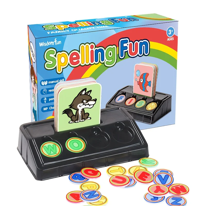 (azul) Divertido Juego De Ortografía Educativo