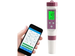 Kit de prueba de agua potable Probador digital Ph Ec Tds Orp Sg 7 en 1 Probador de agua Ph 0 05 de alta precisión para agua Pu A93