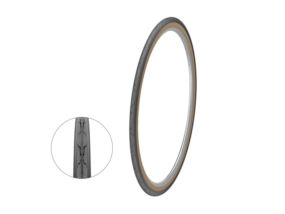 2026neumáticos De Bicicleta Kenda 700x25c 28c 32c 35c Para Carretera Con Lados Amarillos Retro Alto Tpi