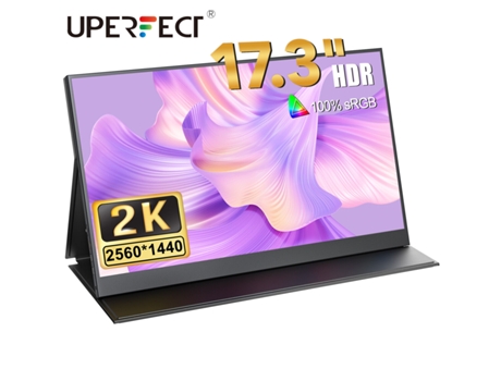 Monitor Portátil UPERFECT 173K03 2K (17,3'' - 60 Hz)