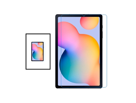 Kit 2 Película de Vidrio Templado 5D Full Cover 9H para Samsung Galaxy Tab S6 Lite - Transparente PHONECARE