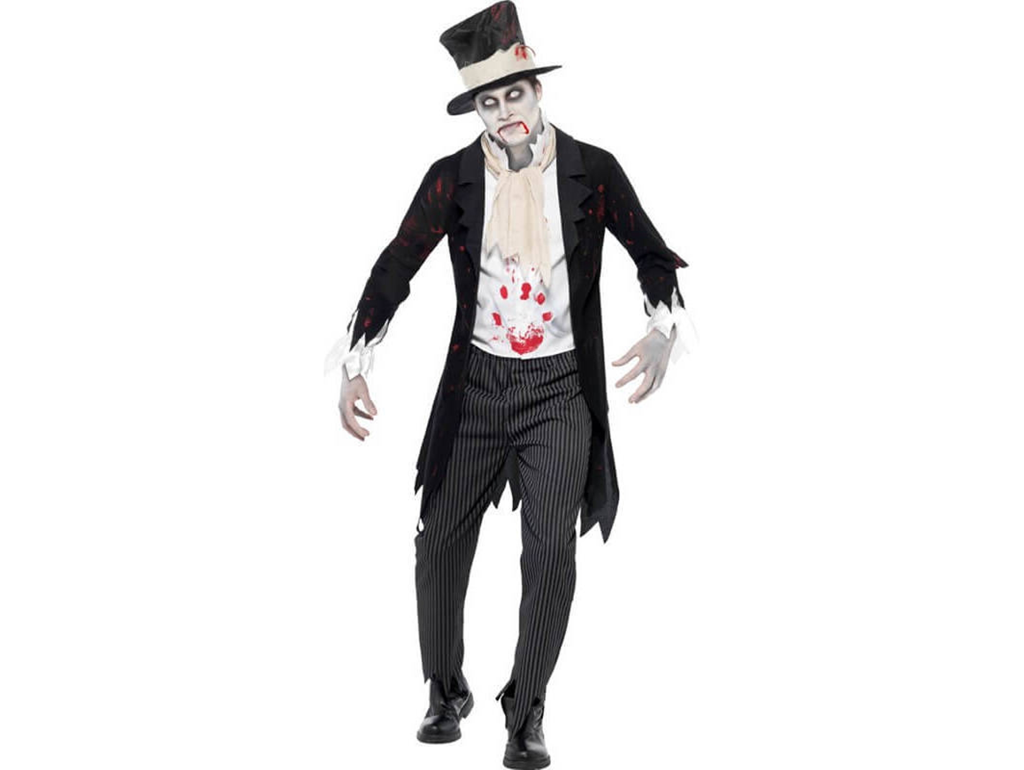 Disfraz de Hombre DISFRAZZES Novio Zombie (Talla: M)