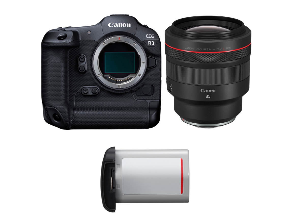 Canon Eos R3 + Rf 85mm F/1.2 L Usm + 1 Canon Lp-e19 + Ebook “20 Consejos Para Fotos Que Impactan”