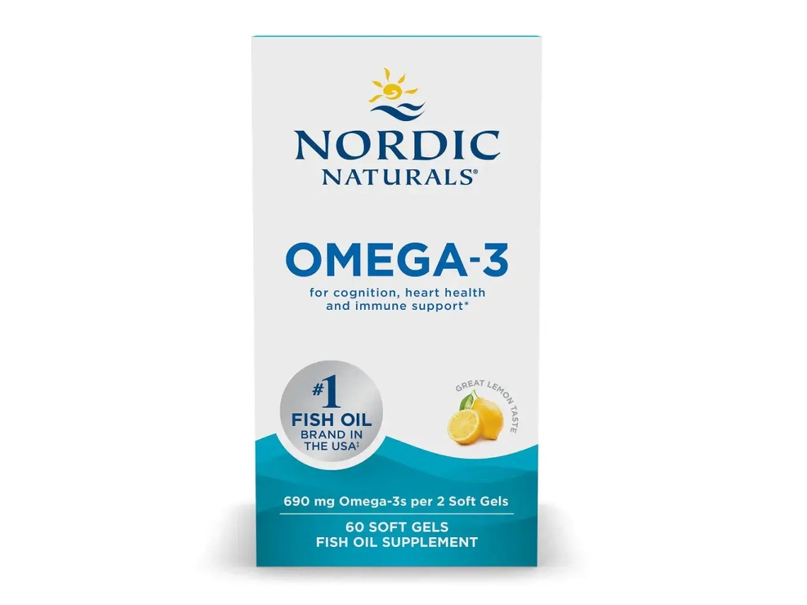Omega 3 690Mg – 60 Cápsulas Blandas – NORDIC NATURALS
