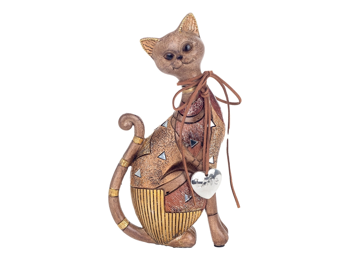 Figura Decorativa SIGNES GRIMALT Gato 5,5x23x11 cm