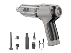Aspiradora de mano inalámbrica potente para coche, 12000pa, función dual, inflable y aspiradora, batería de 2000 mAh, Mdug
