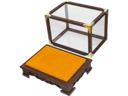 Vitrina Multifuncional Para Figuras, Caja De Almacenamiento Para Buda, Estuche Protector De Escritorio.