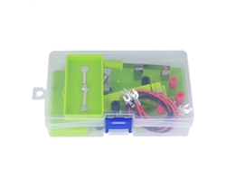 Juguete educativo de electricidad para niños: circuito serie-paralelo para armar uno mismo, juego de física para aprender.