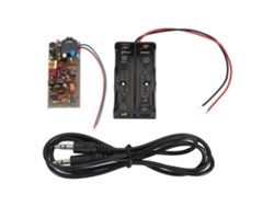 Kit De Placa Transmisora Fm Para Armar Con Micrófono Inalámbrico Y Volumen Ajustable Para Radio De Campus.