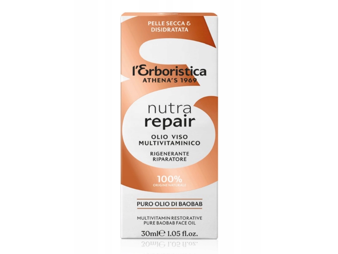 Aceite Facial Lerboristica Nutra Repair Multi-vitamínico Regenerador Con Aceite De Baobab Puro, 30 Ml