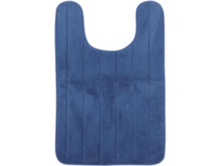 Alfombrilla De Baño De Terciopelo Coral, En Forma De U, De Espuma Viscoelástica, Antideslizante, Absorbente, 50x80 Cm
